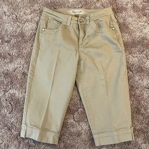 Tan Size 8 Hannah Capri